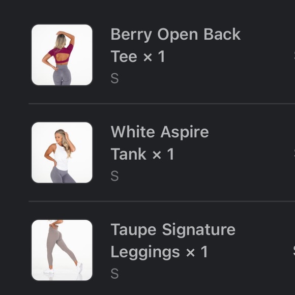 SOLD ❌ NVGTN Aspire Tank White NWOT - Picture 3 of 3